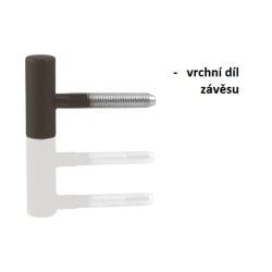 OV - Závěs nenastavitelný vrchní 100/15 | T - Titan