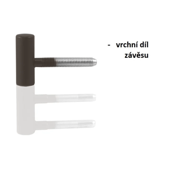 OV - Závěs nenastavitelný vrchní 100/15 | T - Titan