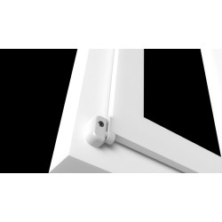 PD - Výsuvná západka s uzamykáním | WS - Bílá matná (RAL9016)