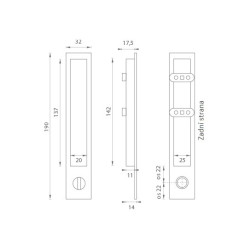 PR - Mušle WC 1096Z | CP - Chrom perla PR - Mušle WC 1096Z | CP - Chrom perla
