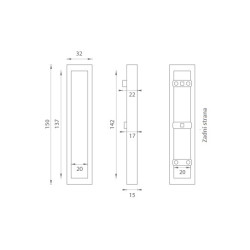 PR - Mušle na sklo bez otvoru 1158Z | NP - Nikl perla
