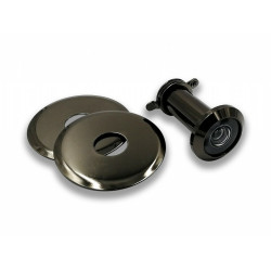 SA - Průhledítko (kukátko) KOMPLET | BNL - Černý lesklý nikl