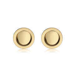 SAB - Set na posuvné dveře Hooky ZERO - R bez otvoru | OLV - Mosaz leštěná lakovaná SAB - Set na posuvné dveře Hooky ZERO - R bez otvoru | OLV - Mosaz leštěná lakovaná