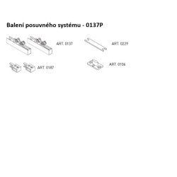 SC - Balení posuvného systému 100 SILENT FILO art. 0137P SC - Balení posuvného systému 100 SILENT FILO art. 0137P