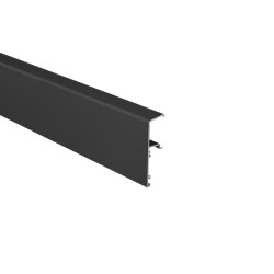 SC - Kryt art. 0168 na profil 195 a 196 AF pro dřevěné dveře | BS - Černá matná