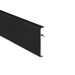 SC - Kryt art. 0169 na profil 0195 a 196 AF pro skleněné dveře | BS - Černá matná