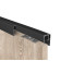 SC - POSUVNÝ SYSTÉM SERIES 100 SILENT 120 KG s oboustranným krytem na profil | BS - Černá matná SC - POSUVNÝ SYSTÉM SERIES 100 SILENT 120 KG s oboustranným krytem na profil | BS - Černá matná