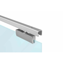 SC - POSUVNÝ SYSTÉM SERIES 100 SILENT GLASS 80 KG | STM - Stříbrná matná