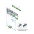 SC - POSUVNÝ SYSTÉM SERIES 100 SILENT GLASS S 80 SP s krytem na profil | STM - Stříbrná matná SC - POSUVNÝ SYSTÉM SERIES 100 SILENT GLASS S 80 SP s krytem na profil | STM - Stříbrná matná
