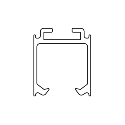 SC - Profil hliník 100 LEGGERA MB, ART.0110