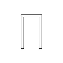 SC - Profil hliníkový pod dveře MB art. 0251