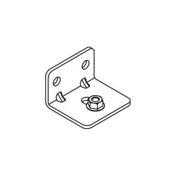 SC - Úchytka na montáž kolejnice SILENT art. 0189