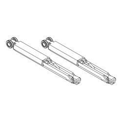 SC - Zpomalovač 2ks 100 SILENT do 80kg art. 0198