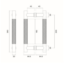 SH - MADLO 1770 pár | OLS - Mosaz broušená SH - MADLO 1770 pár | OLS - Mosaz broušená