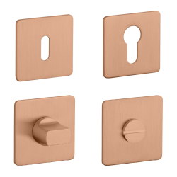 SH - ROZETA - HR 3SM | CUM PVD - Měď matná PVD SH - ROZETA - HR 3SM | CUM PVD - Měď matná PVD