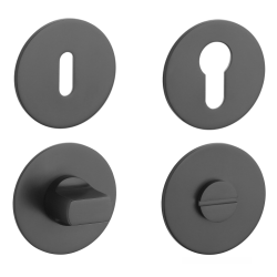 SH - ROZETA - R 3SM | BS - Černá matná