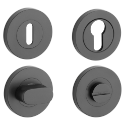 SH - ROZETA - R PRO 8 MM | BS - Černá matná