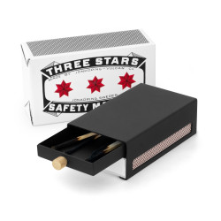 SN - DESIGNOVÁ Krabička na zápalky | Černá matná SN - DESIGNOVÁ Krabička na zápalky | Černá matná