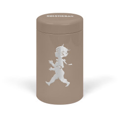 SN - DESIGNOVÉ ZÁPALKY V DÓZE | Béžová lesklá / stříbrný lesklý emblém SN - DESIGNOVÉ ZÁPALKY V DÓZE | Béžová lesklá / stříbrný lesklý emblém