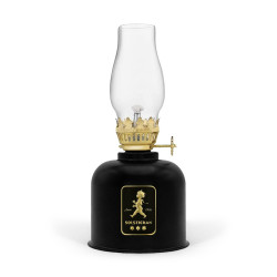 SN - OLEJOVÁ LAMPA | Černá lesklá / zlatý lesklý emblém SN - OLEJOVÁ LAMPA | Černá lesklá / zlatý lesklý emblém