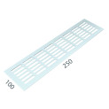 SRL - ALFA větrací mřížka šířka 100 x 250 mm | Bílá komaxit SRL - ALFA větrací mřížka šířka 100 x 250 mm | Bílá komaxit