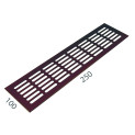 SRL - ALFA větrací mřížka šířka 100 x 250 mm | F4 - Bronz elox SRL - ALFA větrací mřížka šířka 100 x 250 mm | F4 - Bronz elox