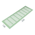 SRL - ALFA větrací mřížka šířka 130 x 250 mm | F9 - Nerez elox SRL - ALFA větrací mřížka šířka 130 x 250 mm | F9 - Nerez elox