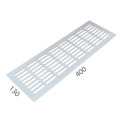 SRL - ALFA větrací mřížka šířka 130 x 400 mm | Bílá komaxit SRL - ALFA větrací mřížka šířka 130 x 400 mm | Bílá komaxit
