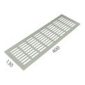 SRL - ALFA větrací mřížka šířka 130 x 400 mm | F9 - Nerez elox SRL - ALFA větrací mřížka šířka 130 x 400 mm | F9 - Nerez elox
