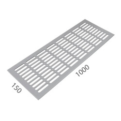 SRL - ALFA větrací mřížka šířka 150 x 1000 mm | F1 - Stříbrný elox