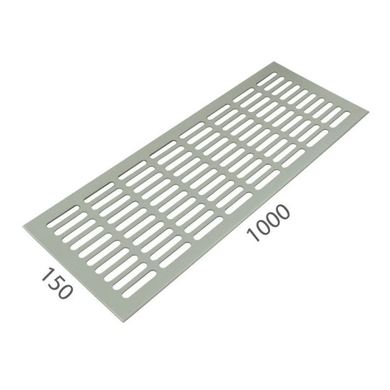 SRL - ALFA větrací mřížka šířka 150 x 1000 mm F9 - Nerez elox