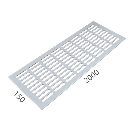 SRL - ALFA větrací mřížka šířka 150 x 2000 mm Bílá komaxit