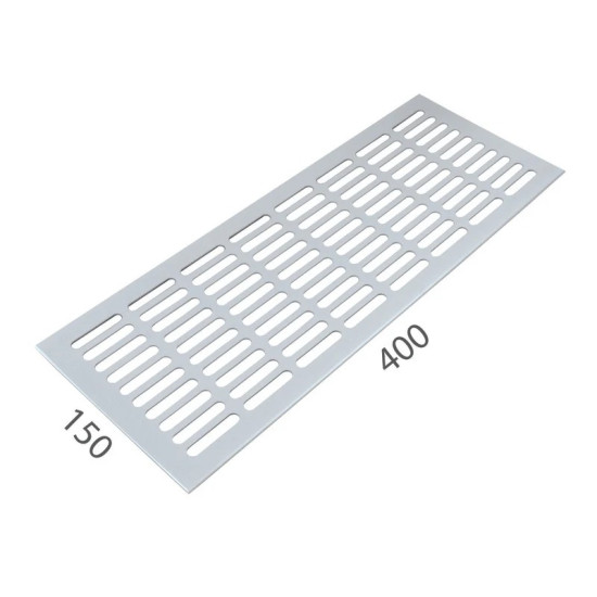 SRL - ALFA větrací mřížka šířka 150 x 400 mm Bílá komaxit