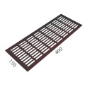 SRL - ALFA větrací mřížka šířka 150 x 400 mm | F4 - Bronz elox SRL - ALFA větrací mřížka šířka 150 x 400 mm | F4 - Bronz elox