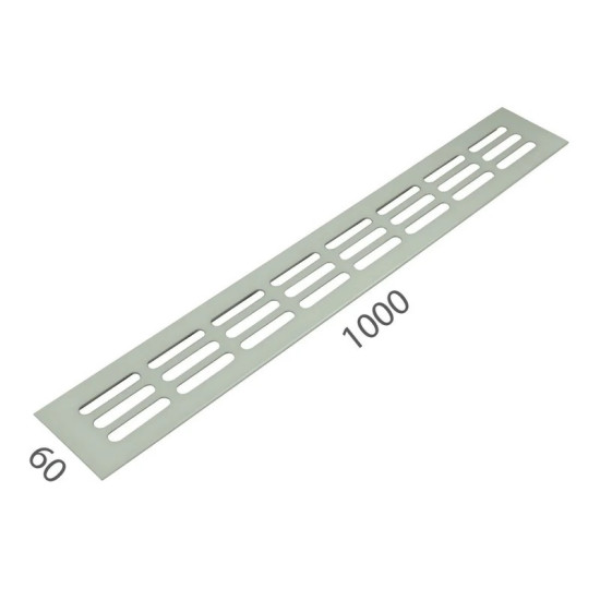 SRL - ALFA větrací mřížka šířka 60 x 1000 mm F9 - Nerez elox