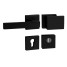 TI - CUBO / SQUARE - HR 3230/2275 BS - Černá matná TI - CUBO / SQUARE - HR 3230/2275 BS - Černá matná
