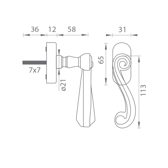 TI - DK - CARLA - R 704 | OBA - Antik bronz (46)