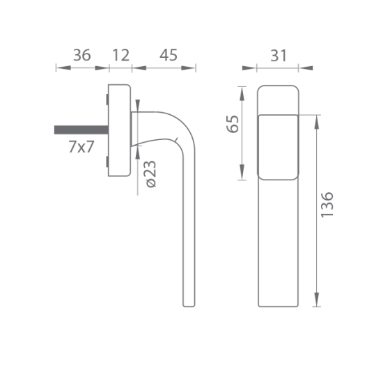 TI - DK - CINTO - HR 2732Q | BS - Černá matná (153)