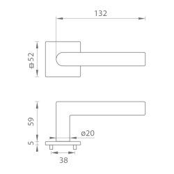 TI - FAVORIT - HR 4002Q 5S | BS - Černá matná (153)