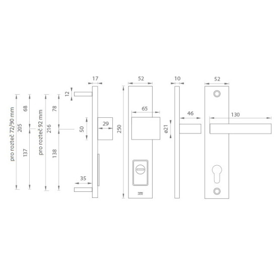 TI - FORTE PLUS - 3214 | BS - Černá matná (153)