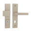 TI - FORTE PLUS 3214/SQUARE 2275 - SH, tloušťka dveří 64-70 mm | NP - Nikl perla (142)