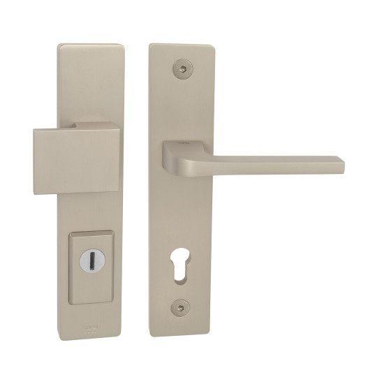 TI - FORTE PLUS 3214/SUPRA 3097 - SH, tloušťka dveří 104-110 mm | NP - Nikl perla (142)