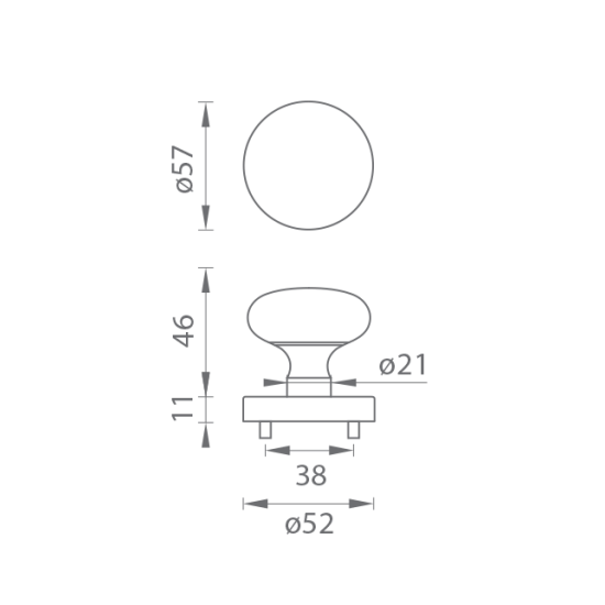 TI - KOULE - R 589 | BS - Černá matná (153)