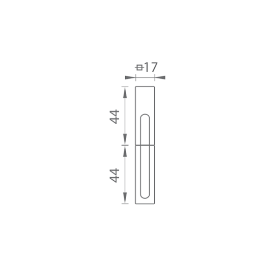 TI - Krytka na závěs 0251 s rádiusem 3,51 (R351) | T - Titan (141)