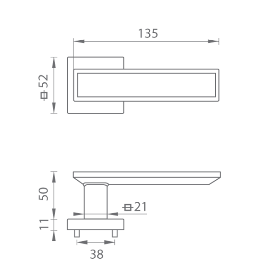 TI - LINHA 3 Vario - HR 3039Q | WS - Bílá matná (152)