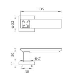 TI - LINHA 5 Vario - HR 3270Q | OC - ​​Chrom lesklý (03)