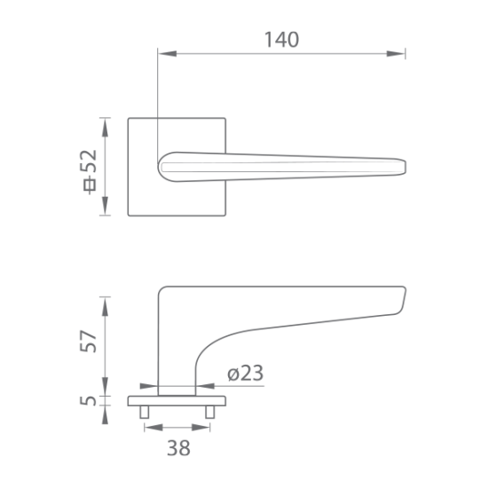 TI - OPTIMAL - HR 4164Q 5S | BS - Černá matná (153)