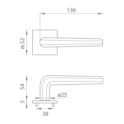 TI - OKTAGON - HR 4160Q 5S | BS - Černá matná (153)