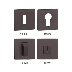 TI - ROZETA - HR 5S | ANT PVD - Antracit PVD (162)