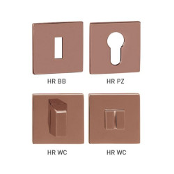 TI - ROZETA - HR 5S | CUL PVD - Lesklá měď PVD (161)